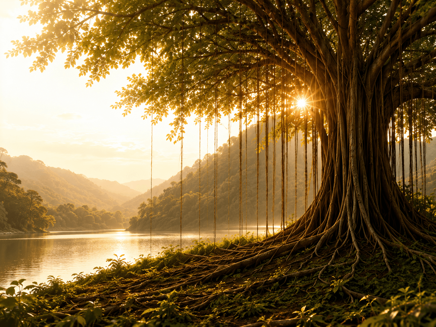 Sacred Banyan Tree